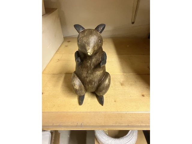 7 polystone dierfiguur - afbeelding 4 van  5