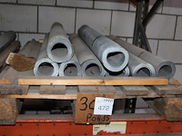 7 rollen lood 30 pounds met breedte 100 cm. ca. 350 kg. - afbeelding 1 van  1