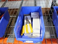 7 snoeischaren in kunststof bak. - afbeelding 1 van  2