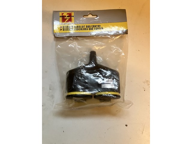 7 x benson duo stekker met kabelaansluiting - afbeelding 6 van  7