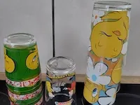 7 x tweety glas.