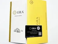 7.00 carat genuine round brilliant shape (certified) - afbeelding 4 van  4