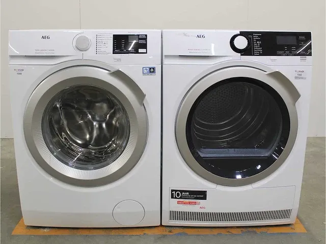 7000 series | kombi dualsense technology wasmachine & aeg 8000 series | lavatherm absolutecare system droger - afbeelding 1 van  8