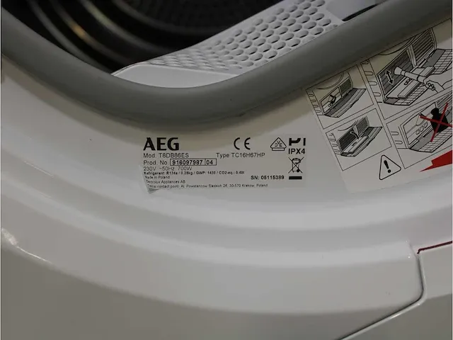 7000 series | kombi dualsense technology wasmachine & aeg 8000 series | lavatherm absolutecare system droger - afbeelding 8 van  8
