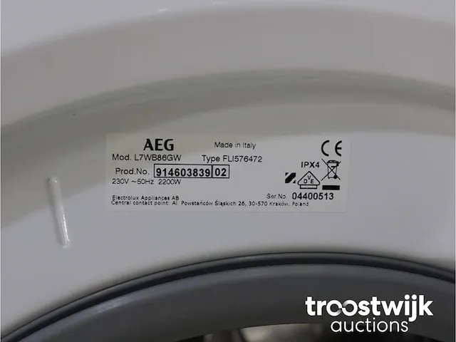 7000 series | kombi dualsense technology wasmachine & aeg 8000 series | lavatherm absolutecare system droger - afbeelding 5 van  8