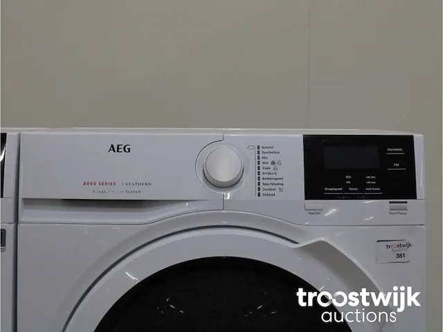 7000 series | kombi dualsense technology wasmachine & aeg 8000 series | lavatherm absolutecare system droger - afbeelding 6 van  8