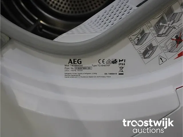 7000 series | kombi dualsense technology wasmachine & aeg 8000 series | lavatherm absolutecare system droger - afbeelding 8 van  8