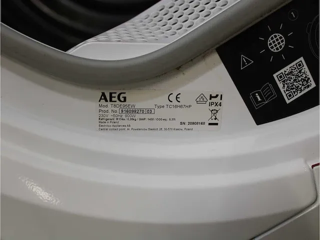 7000 series | lavamat prosteam technology autodose wasmachine & aeg 8000 series | lavatherm absolutecare system droger - afbeelding 8 van  8