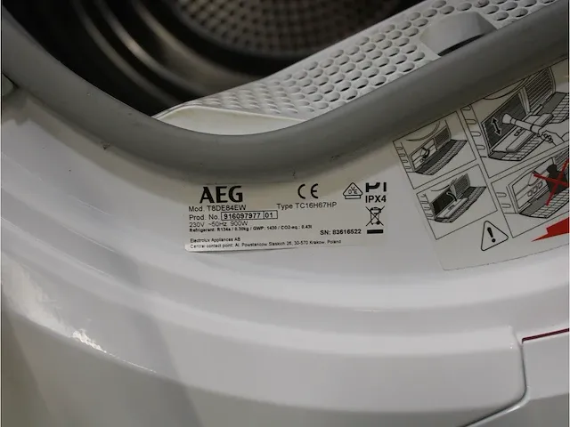 7000 series | lavamat prosteam technology wasmachine & aeg 8000 series | lavatherm absolutecare system droger - afbeelding 8 van  8