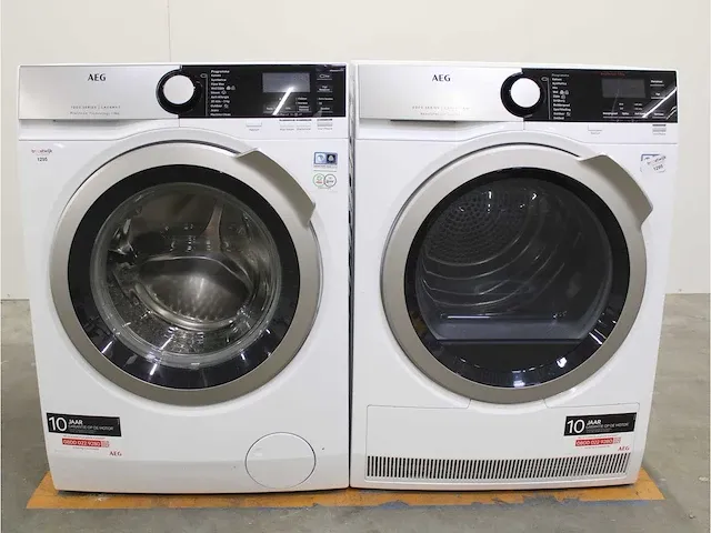 7000 series | lavamat prosteam technology wasmachine & aeg 8000 series | lavatherm absolutecare system droger - afbeelding 1 van  8