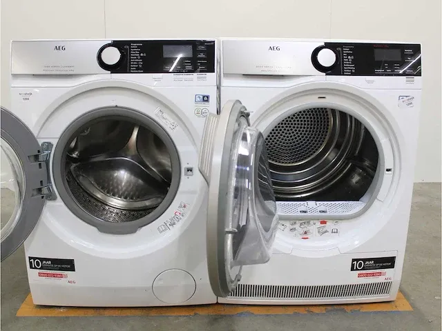 7000 series | lavamat prosteam technology wasmachine & aeg 8000 series | lavatherm absolutecare system droger - afbeelding 2 van  8