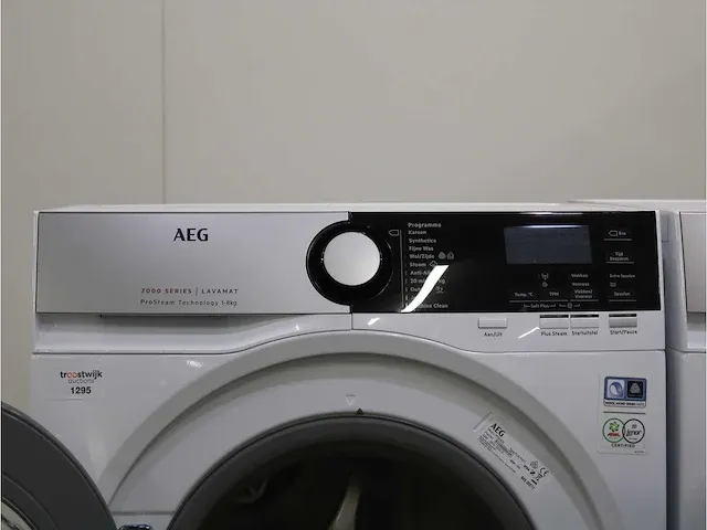 7000 series | lavamat prosteam technology wasmachine & aeg 8000 series | lavatherm absolutecare system droger - afbeelding 3 van  8