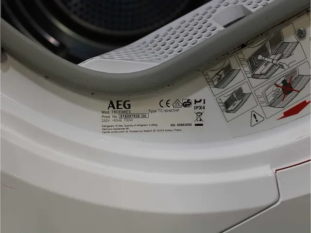 7000 series | lavamat prosteam technology wasmachine & aeg 8000 series | lavatherm absolutecare system droger - afbeelding 8 van  8