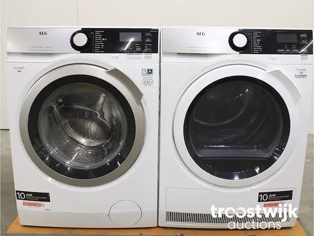 7000 series | lavamat prosteam technology wasmachine & aeg 8000 series | lavatherm absolutecare system droger - afbeelding 1 van  8