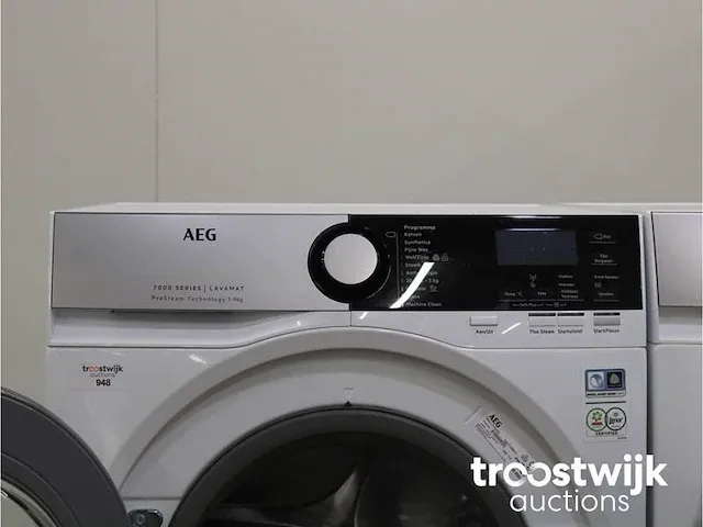 7000 series | lavamat prosteam technology wasmachine & aeg 8000 series | lavatherm absolutecare system droger - afbeelding 3 van  8