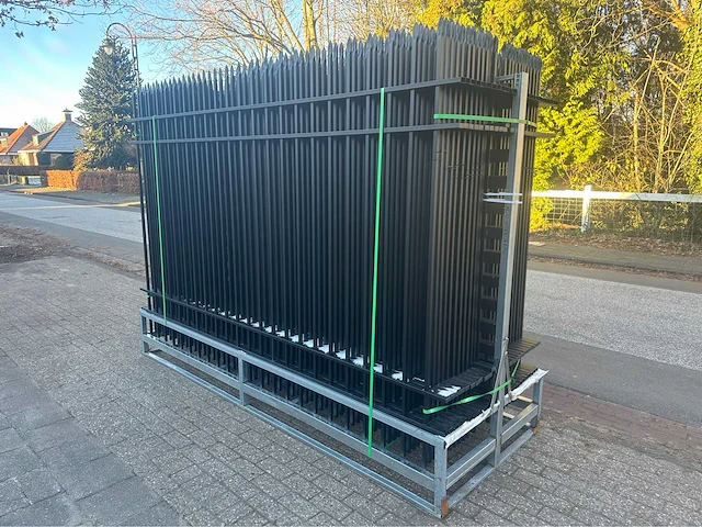 72 m spijlen hekwerk (24x) - afbeelding 3 van  6