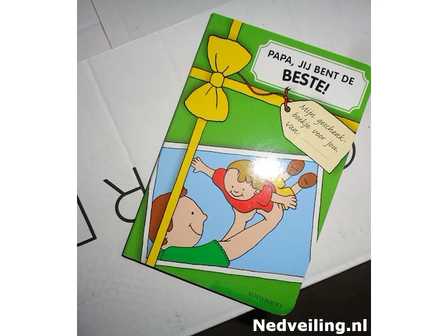 72x geschenkboekje papa jij bent de beste ! - afbeelding 1 van  3