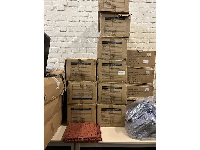 72x set van 4 tuintegels, terracotta - afbeelding 1 van  7