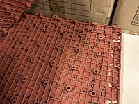 72x set van 4 tuintegels, terracotta - afbeelding 7 van  7