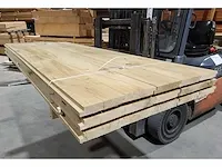 7.31 m2 rustiek eiken wagondelen 32 x 195 mm 15 st./ 250 cm. - afbeelding 5 van  5