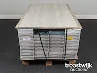 74 m2 pvc-click plank - 1318 x 189 x 4 mm - afbeelding 4 van  4