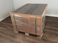 74 m2 pvc click plank op hdf - 1222 x 182 x 9 mm - afbeelding 4 van  4