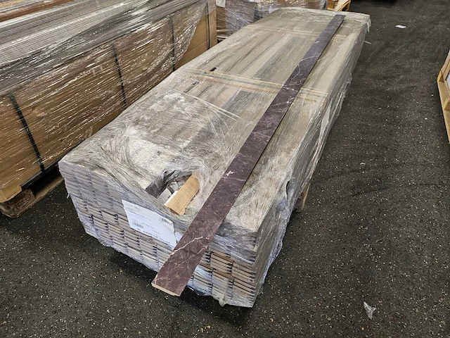 75 meter mdf luxe muur plinten 2500 x 78 x 16 mm - afbeelding 2 van  3