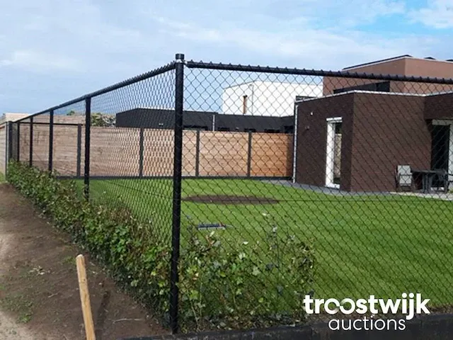 75m gaas hekwerk zwart, hoogte 200cm - afbeelding 1 van  3