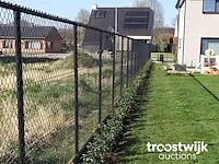 75m gaas hekwerk zwart, hoogte 200cm - afbeelding 2 van  3