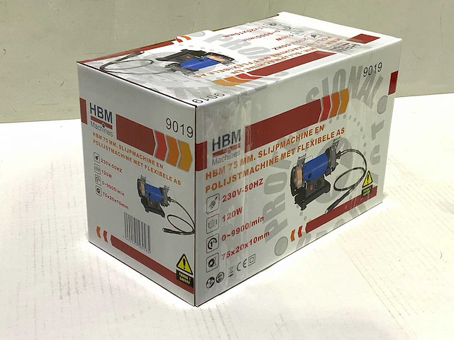 75mm met flexibele as - polijst / slijpmachine - afbeelding 3 van  4
