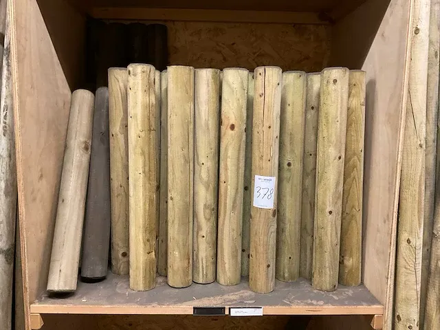 75x9 geïmpregneerde palissade tuinpaal (60x) - afbeelding 1 van  2