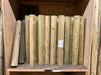 75x9 geïmpregneerde palissade tuinpaal (60x) - afbeelding 1 van  2
