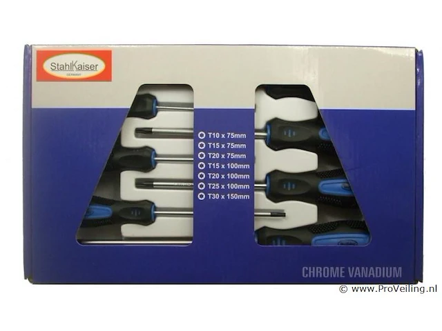 7delig torx schroevendraaier set - afbeelding 1 van  1