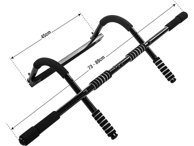 7x 4-in-1 optrekstang, zonder boren monteerbaar ultrasport - afbeelding 3 van  8