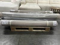 7x a-merk vloerkleden op pallet zuiver, dutchbone, white label living - afbeelding 1 van  7