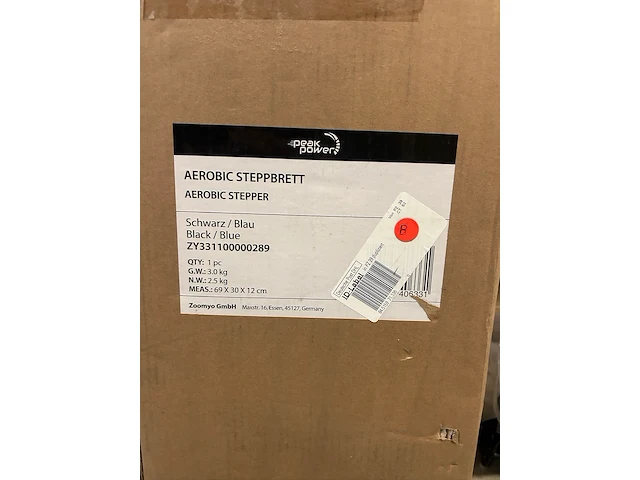 7x aerobic steppers w.o. peak power, ultrasport - afbeelding 5 van  7