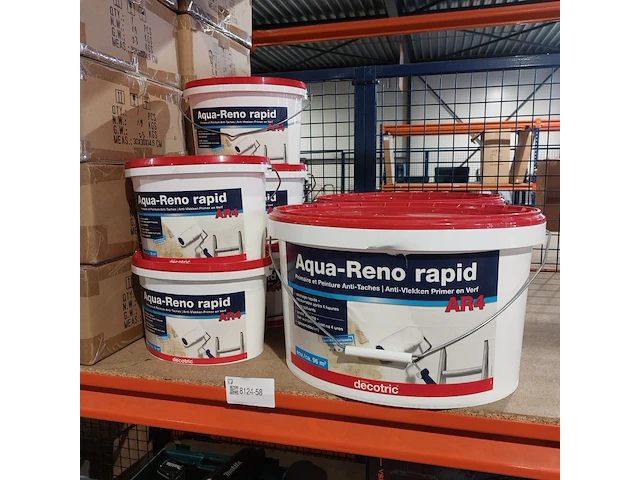 7x anti-vlekken primer en verf, aqua reno rapid, 287m2 - afbeelding 1 van  3