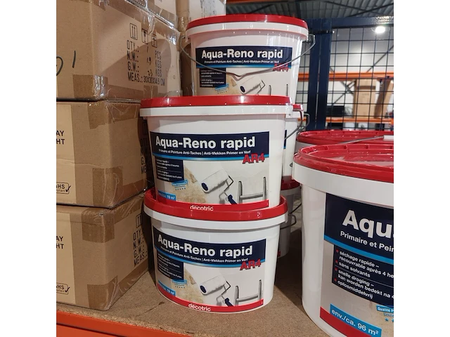7x anti-vlekken primer en verf, aqua reno rapid, 287m2 - afbeelding 3 van  3