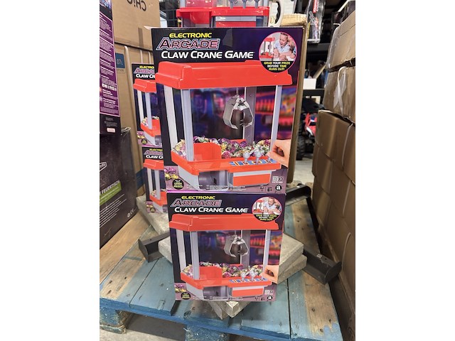 7x arcade speelgoed electronic arcade claw crane game - afbeelding 2 van  4