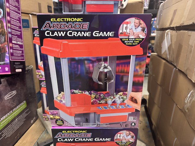 7x arcade speelgoed electronic arcade claw crane game - afbeelding 3 van  4