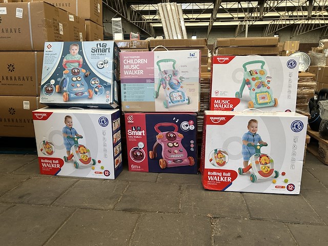 7x baby stroller, loopwagen - afbeelding 1 van  8