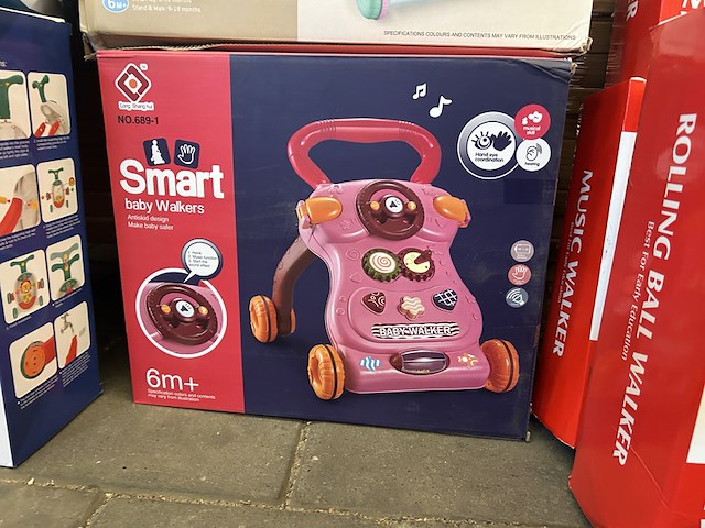 7x baby stroller, loopwagen - afbeelding 5 van  8