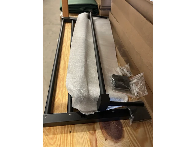 7x badkamer handdoekenrek zwart - afbeelding 4 van  4