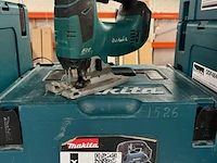 7x bouwgereedschap, 1x 18v accu, 1x lader, m-boxen, makita - afbeelding 22 van  23