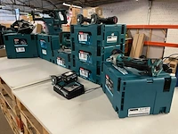7x bouwgereedschap, 1x 18v accu, 1x lader, m-boxen, makita - afbeelding 16 van  23