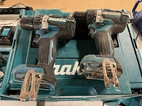 7x bouwgereedschap, 1x 18v accu, 1x lader, m-boxen, makita - afbeelding 7 van  23
