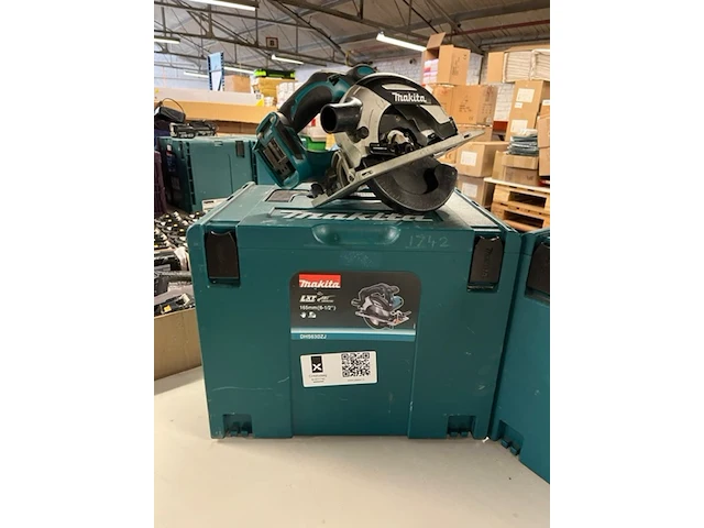 7x bouwgereedschap, 1x 18v accu, 1x lader, m-boxen, makita - afbeelding 15 van  23