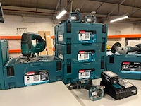 7x bouwgereedschap, 1x 18v accu, 1x lader, m-boxen, makita - afbeelding 18 van  23