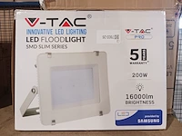 7x bouwlampen smd 200 watt, v-tac, vt-200, wit, 2020 - afbeelding 1 van  4