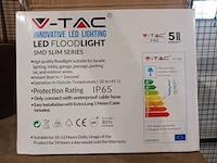 7x bouwlampen smd 200 watt, v-tac, vt-200, wit, 2020 - afbeelding 3 van  4